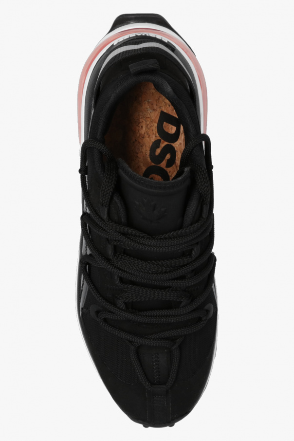 【送料&関税込】Lace-up Bubble Sneakers Dsquared2 DSQUARED2 Bubble Sneakers | Grey | FARFETCH